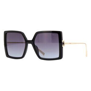 New CHOPARD Black Square SCH334M 0BLK Sunglasses Women